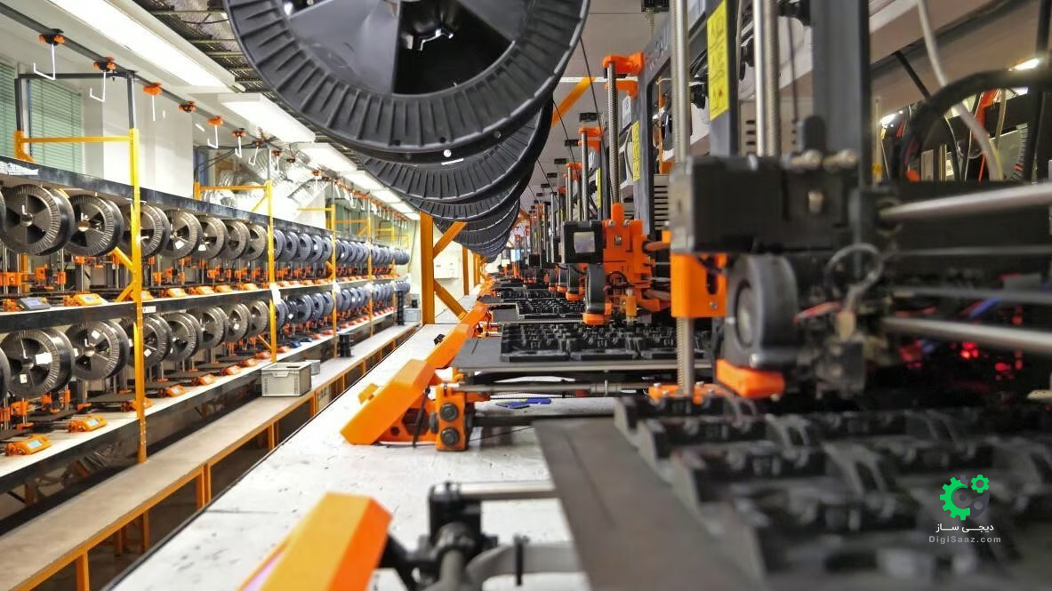 مزرعه پرینت سه بعدی prusa